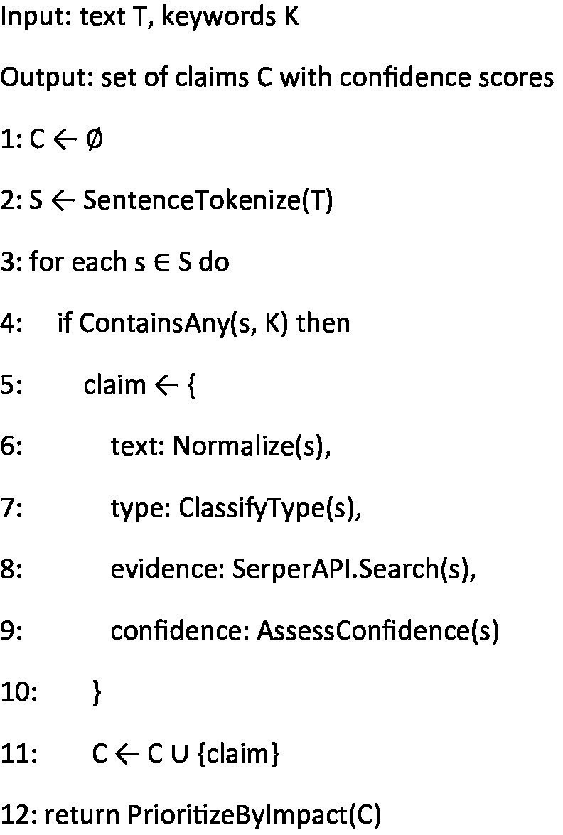 Algorithm 1