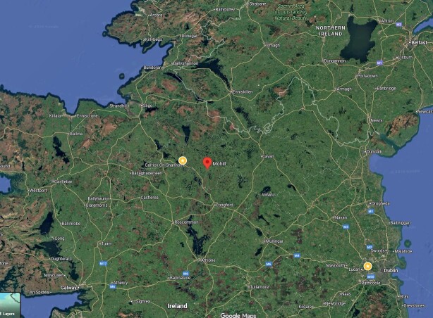 Figure 1: Map of Ireland’s Northwest