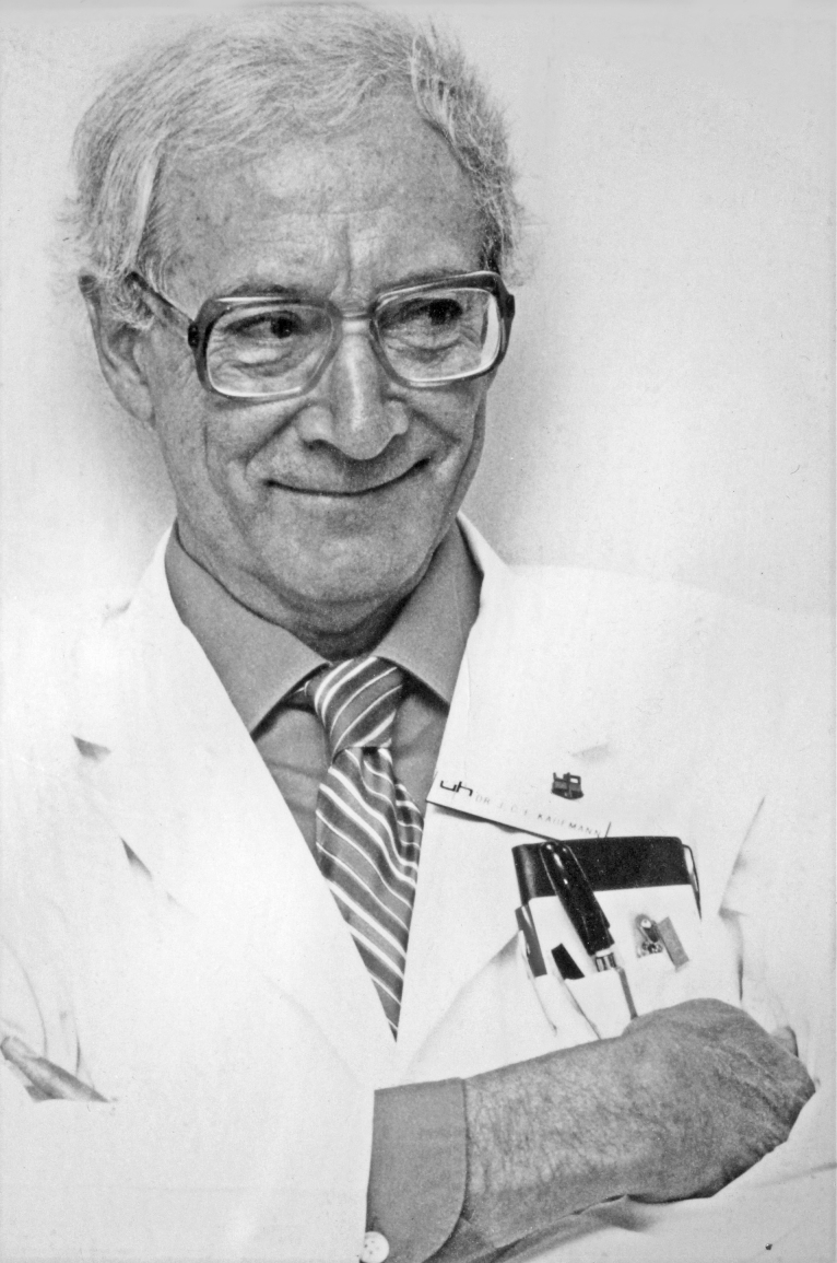 Figure 21: Dr. John Cassidy Ewart Kaufmann, Chief of Neuropathology,
University Hospital, London, Ontario